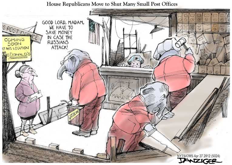 Political/Editorial Cartoon by Jeff Danziger, CWS/CartoonArts Intl. on Economy Showing Signs of Life
