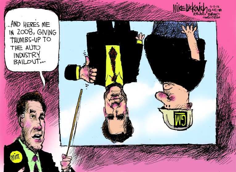 Political/Editorial Cartoon by Mike Luckovich, Atlanta Journal-Constitution on In Other News