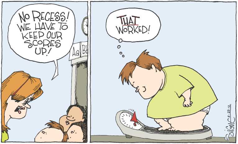 Political/Editorial Cartoon by Signe Wilkinson, Philadelphia Daily News on Americans Growing More Pessimistic