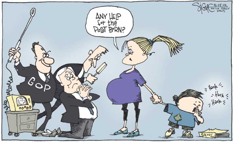 Political/Editorial Cartoon by Signe Wilkinson, Philadelphia Daily News on In Other News
