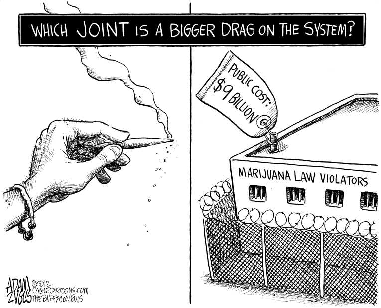 Political/Editorial Cartoon by Adam Zyglis, The Buffalo News on Longest US War Escalating