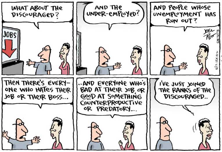 Political/Editorial Cartoon by Joel Pett, Lexington Herald-Leader, CWS/CartoonArts Intl. on Republican Economic Plan Working