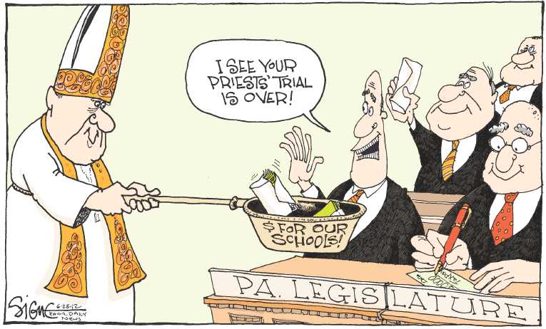 Political/Editorial Cartoon by Signe Wilkinson, Philadelphia Daily News on In Other News