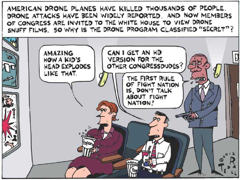 Political/Editorial Cartoon by Ted Rall on In Other News
