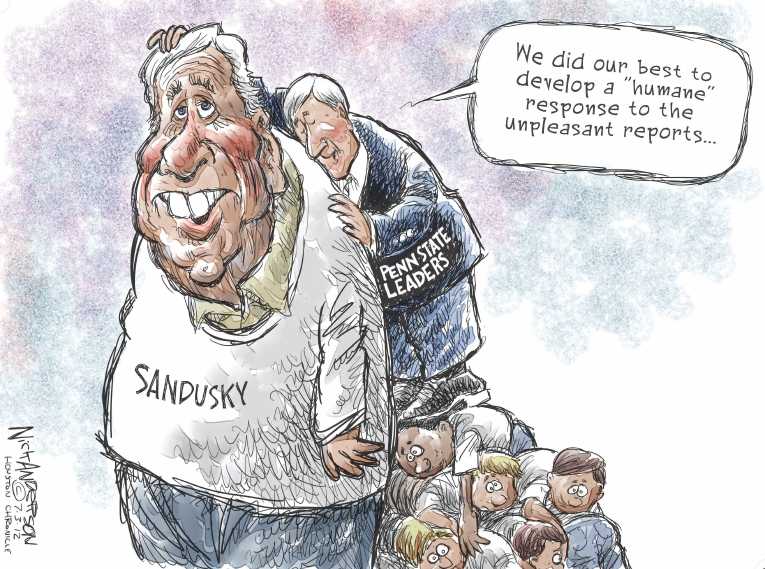 Political/Editorial Cartoon by Nick Anderson, Houston Chronicle on In Other News