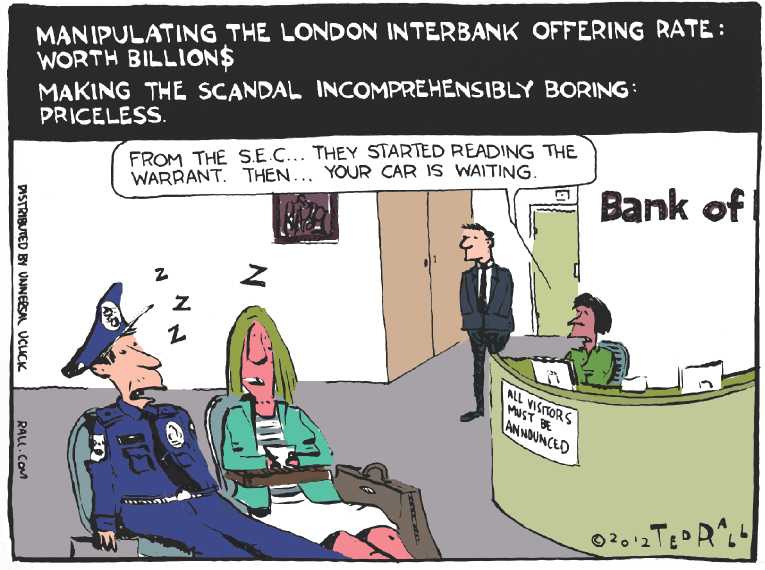 Political/Editorial Cartoon by Ted Rall on Economy Worsens