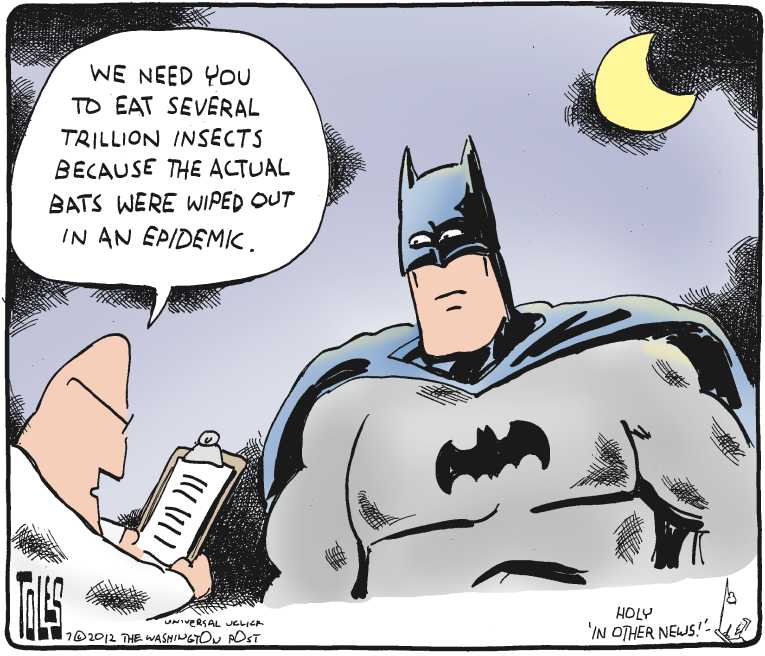 Political/Editorial Cartoon by Tom Toles, Washington Post on In Other News
