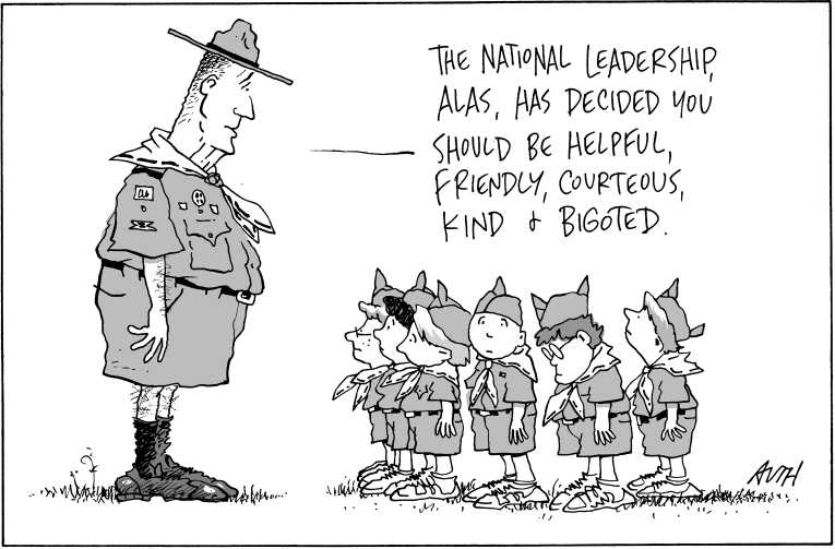 Political/Editorial Cartoon by Tony Auth, Philadelphia Inquirer on In Other News