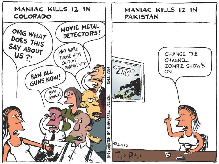 Political/Editorial Cartoon by Ted Rall on In Other News