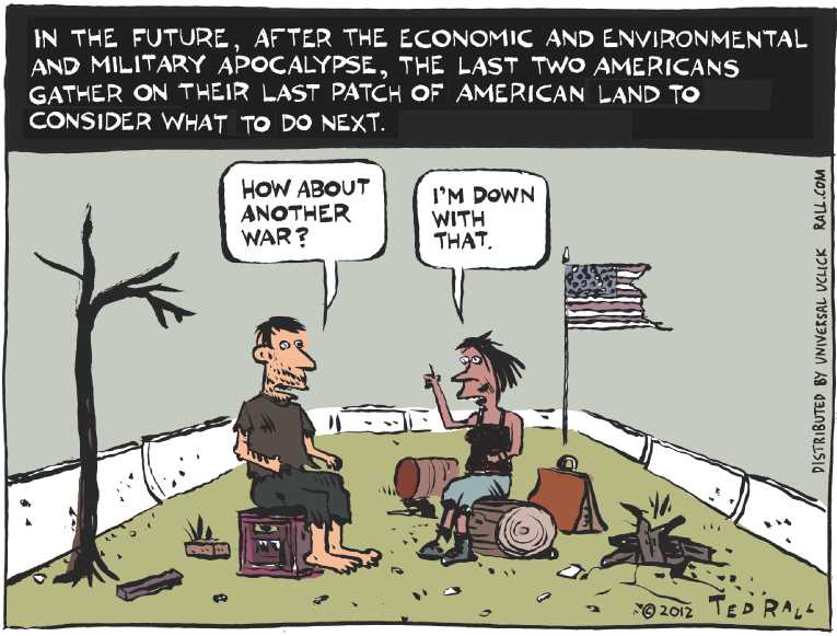 Political/Editorial Cartoon by Ted Rall on In Other News