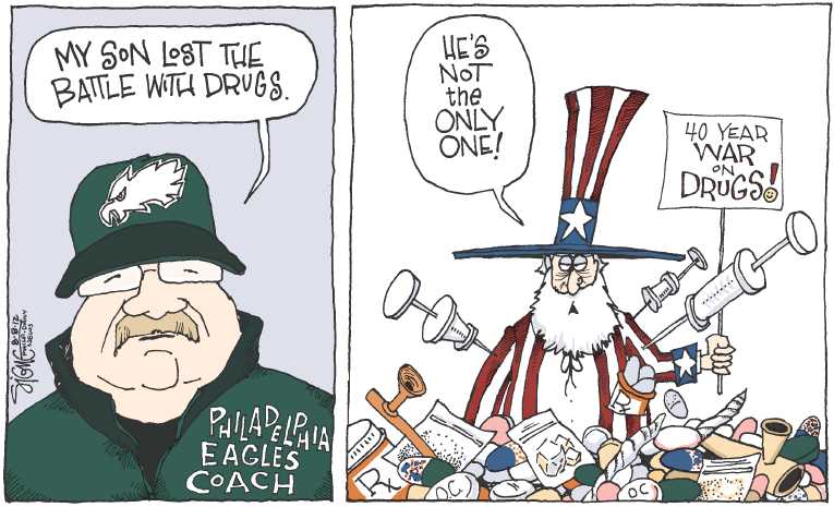Political/Editorial Cartoon by Signe Wilkinson, Philadelphia Daily News on In Other News