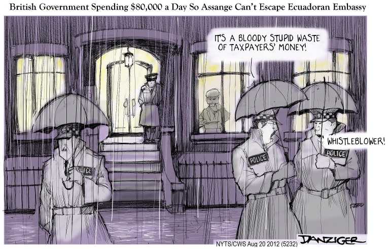 Political/Editorial Cartoon by Jeff Danziger, CWS/CartoonArts Intl. on In Other News