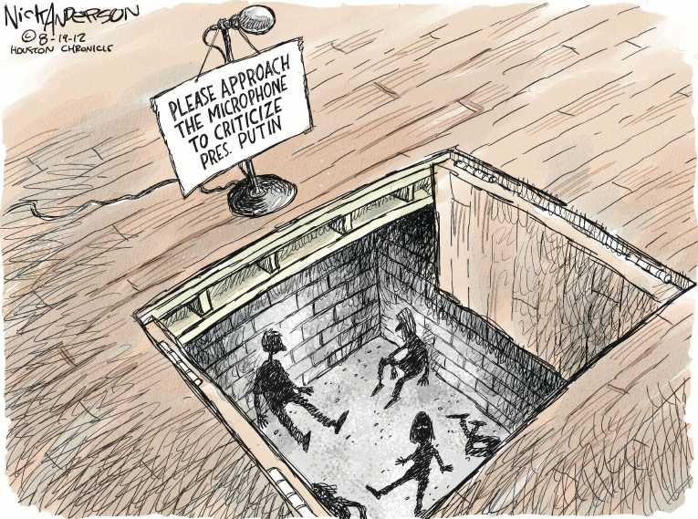 Political/Editorial Cartoon by Nick Anderson, Houston Chronicle on In Other News