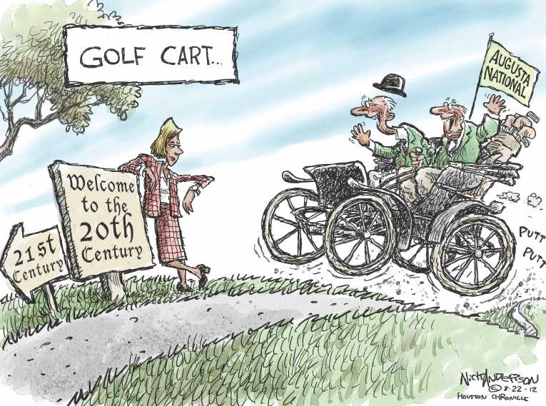 Political/Editorial Cartoon by Nick Anderson, Houston Chronicle on In Other News