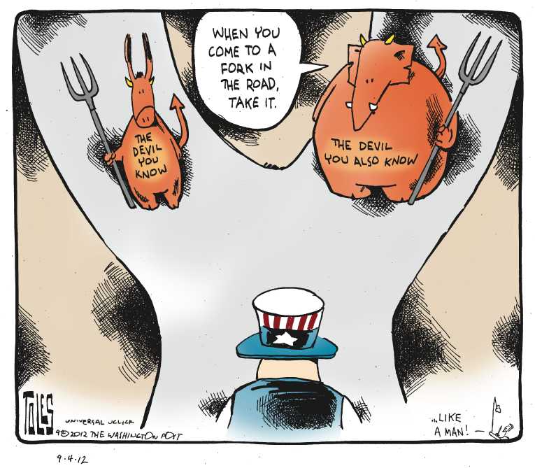 Political/Editorial Cartoon by Pat Oliphant, Universal Press Syndicate on In Other News