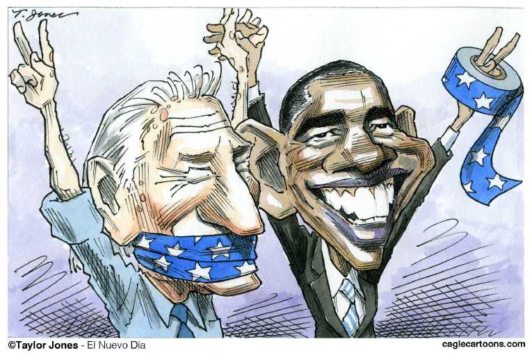 Political/Editorial Cartoon by Taylor Jones, Tribune Media Services on Convention Exceeds Expectations