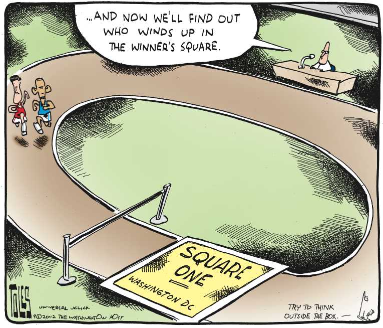Political/Editorial Cartoon by Tom Toles, Washington Post on In Other News