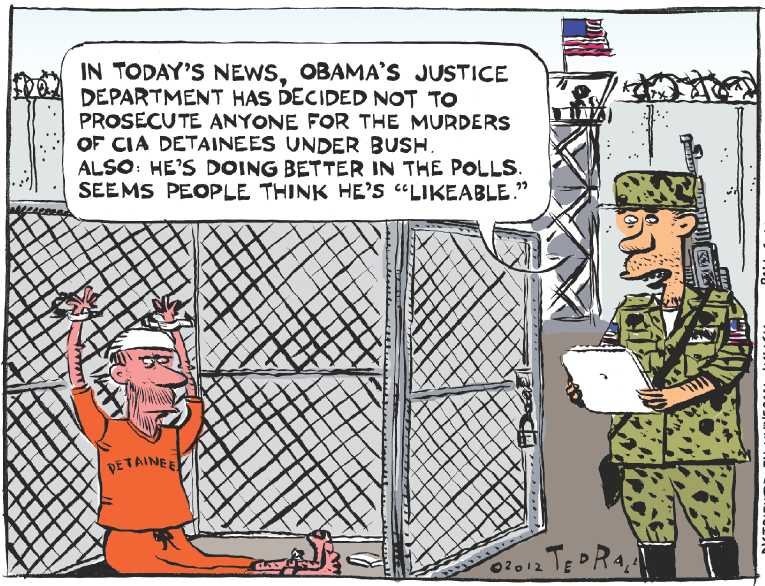 Political/Editorial Cartoon by Ted Rall on America Commemorates