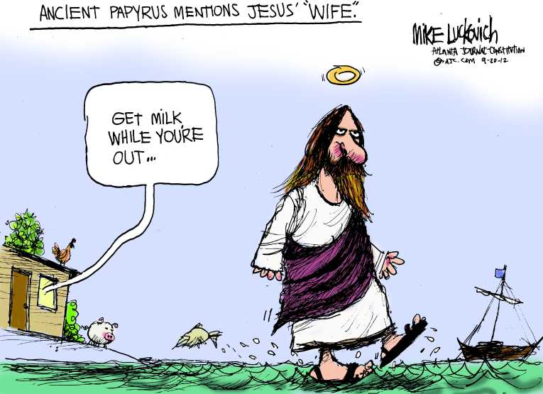 Political/Editorial Cartoon by Mike Luckovich, Atlanta Journal-Constitution on In Other News