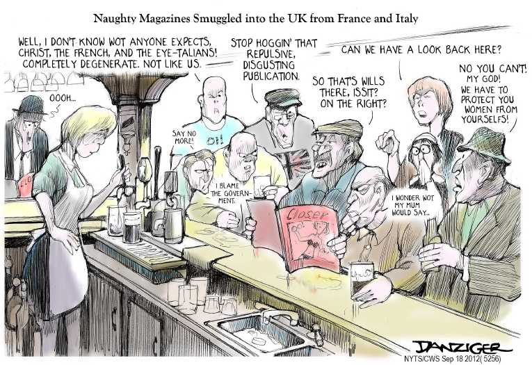 Political/Editorial Cartoon by Jeff Danziger, CWS/CartoonArts Intl. on In Other News
