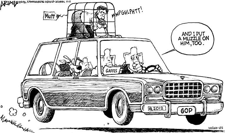 Political/Editorial Cartoon by Robert Ariail on Debates Loom Large