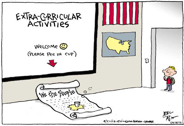 Political/Editorial Cartoon by Joel Pett, Lexington Herald-Leader, CWS/CartoonArts Intl. on In Other News
