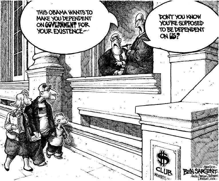 Political/Editorial Cartoon by Ben Sargent, Austin American-Statesman on Obama Loses Mojo