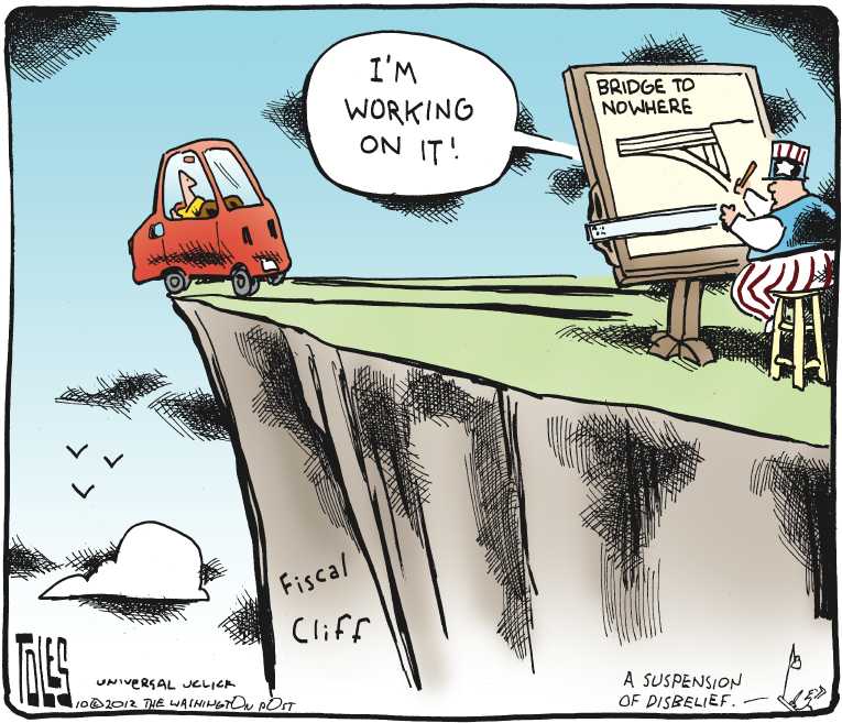 Political/Editorial Cartoon by Tom Toles, Washington Post on In Other News