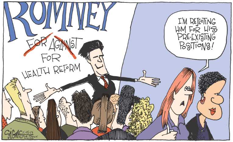 Political/Editorial Cartoon by Signe Wilkinson, Philadelphia Daily News on Campaigns Hitting High Gear