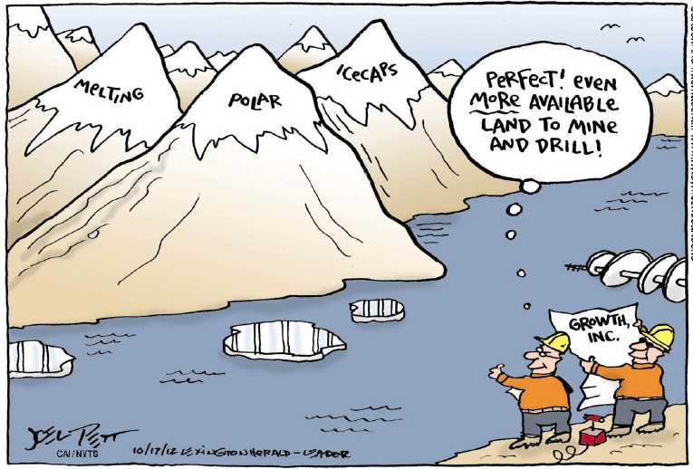 Political/Editorial Cartoon by Joel Pett, Lexington Herald-Leader, CWS/CartoonArts Intl. on In Other News