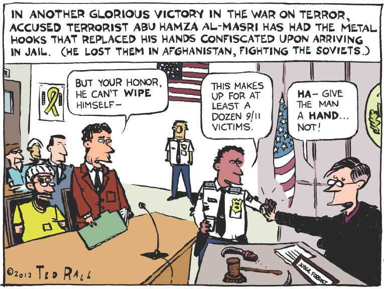 Political/Editorial Cartoon by Ted Rall on In Other News