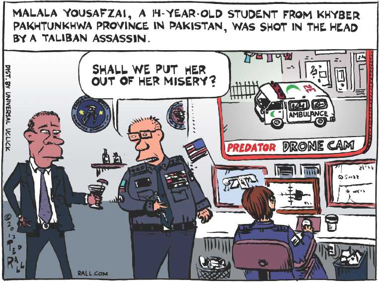 Political/Editorial Cartoon by Ted Rall on In Other News