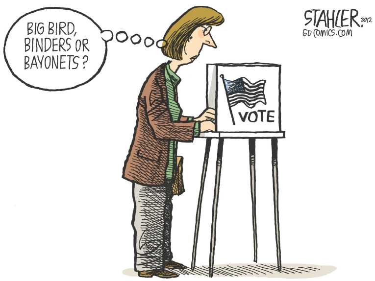 Political/Editorial Cartoon by Jeff Stahler on In Other News