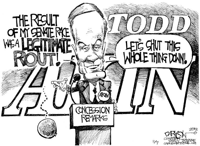 Political/Editorial Cartoon by John Darkow, Columbia Daily Tribune, Missouri on In Other News
