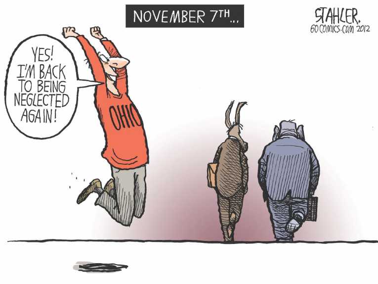 Political/Editorial Cartoon by Jeff Stahler on In Other News