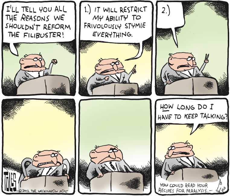 Political/Editorial Cartoon by Tom Toles, Washington Post on In Other News