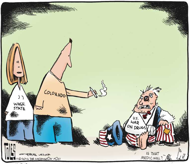Political/Editorial Cartoon by Tom Toles, Washington Post on In Other News