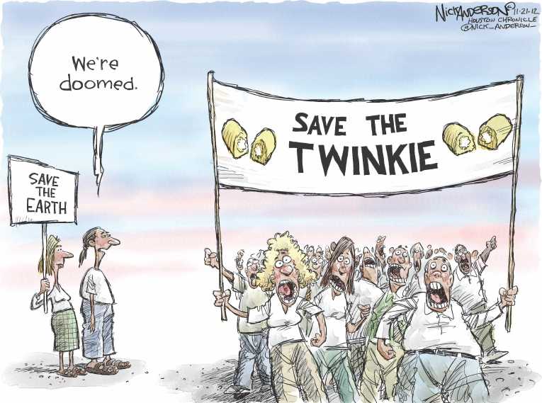 Political/Editorial Cartoon by Nick Anderson, Houston Chronicle on In Other News