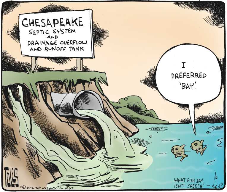 Political/Editorial Cartoon by Tom Toles, Washington Post on Climate Change Talks Continue