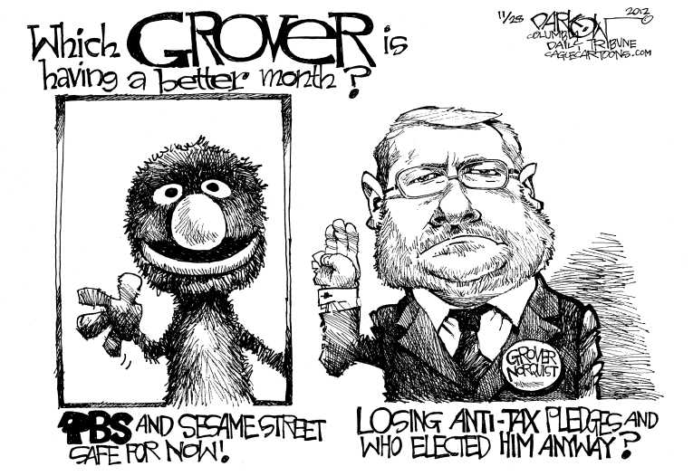 Political/Editorial Cartoon by John Darkow, Columbia Daily Tribune, Missouri on Republicans Consider Compromise
