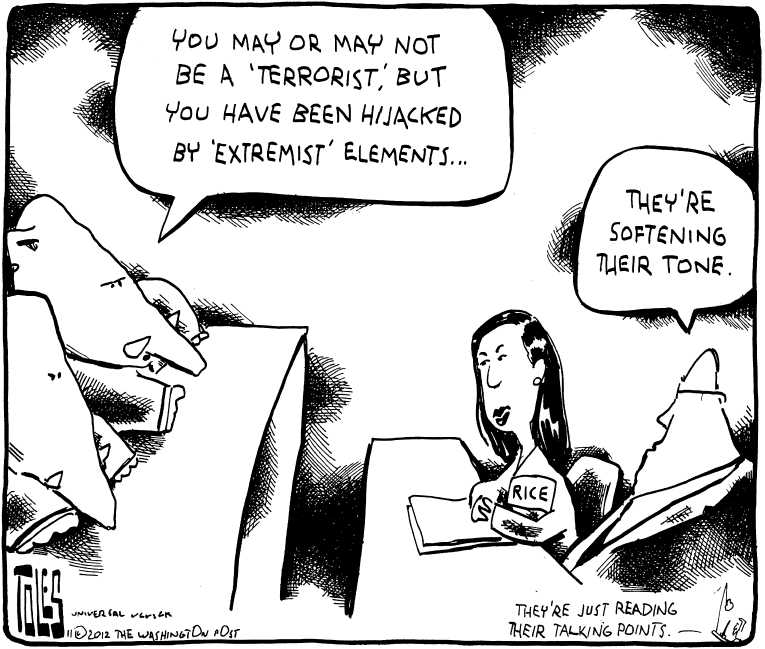 Political/Editorial Cartoon by Tom Toles, Washington Post on In Other News