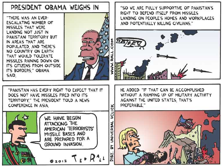 Political/Editorial Cartoon by Ted Rall on In Other News
