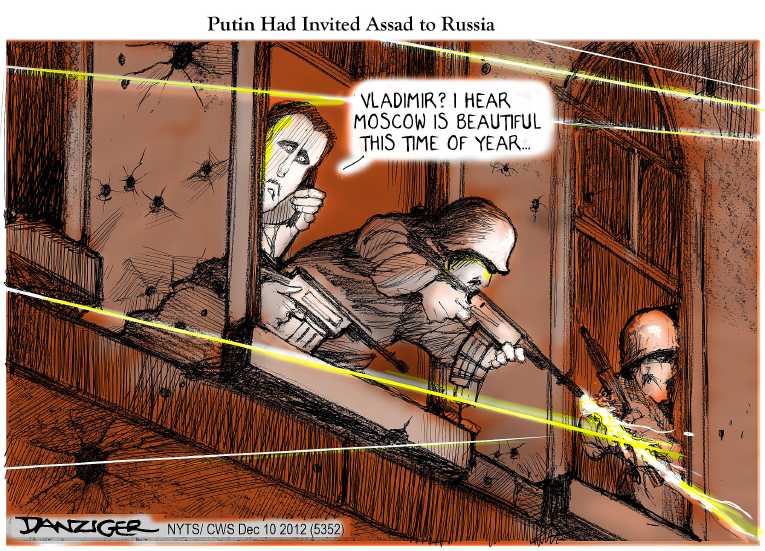 Political/Editorial Cartoon by Jeff Danziger, CWS/CartoonArts Intl. on In Other News