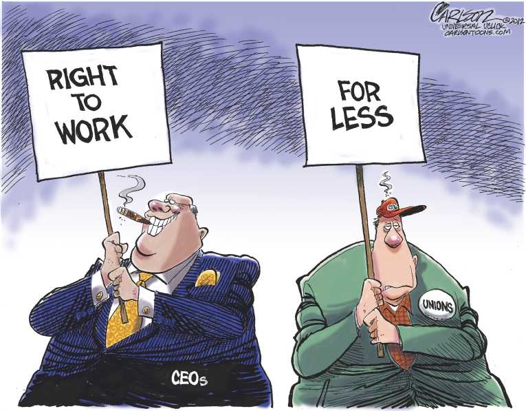 Political/Editorial Cartoon by Stuart Carlson on In Other News