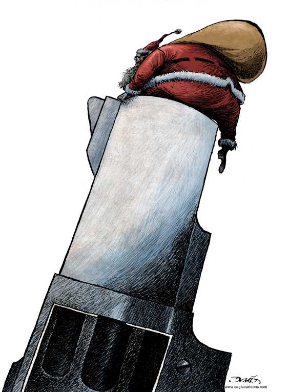 Political/Editorial Cartoon by Dario Castillejos, Imparcial de Oaxaca, Oaxaca, Mexico on America Celebrates Christmas