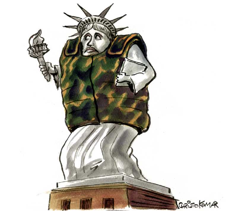 Political/Editorial Cartoon by Christo Komarnitski, Sega, Sofia, Bulgaria on NRA Responds to Massacre