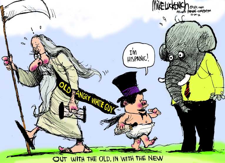 Political/Editorial Cartoon by Mike Luckovich, Atlanta Journal-Constitution on In Other News