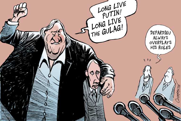 Political/Editorial Cartoon by Patrick Chappatte, International Herald Tribune on In Other News