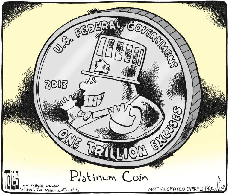 Political/Editorial Cartoon by Tom Toles, Washington Post on Financial Crisis Looming