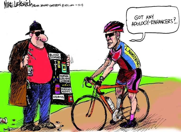 Political/Editorial Cartoon by Mike Luckovich, Atlanta Journal-Constitution on In Other News